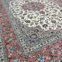 فرش دستبافت جفت ۹ متری گل ابریشم|فرش|تهران, صد دستگاه|دیوار