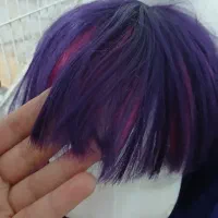 مو مصنوعی بنفش