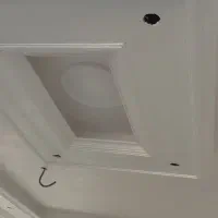 اجرای گچکاری ونور پردازی