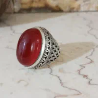 دو عدد انگشتر نقره دست ساز|جواهرات|کرمانشاه, |دیوار