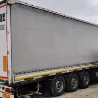 تریلی چادری و بغل دار سه محور دو محور