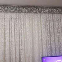 پرده توری با دو عدد والان