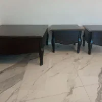 میز جلو مبلی و دوعدد میز عسلی|مبلمان خانگی و میز عسلی|گنبد کاووس, |دیوار