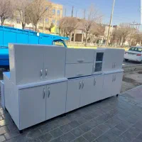 کابینت سه متری به همراه دستگیره پایه آبچکان|مصالح و تجهیزات ساختمان|قم, امامزاده ابراهیم|دیوار