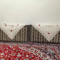 پشتی طرح ترکمن کمی نیازبه تعمییرداره قیمت500تومن