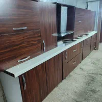 فروش کابینت دست دوم ام دی اف ۶مترزمینی۶مترهوای