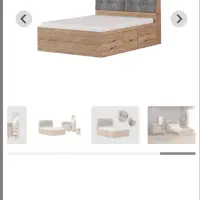 تخت دونفره *مدرن کشو دار**برند معروف بلج|تخت و سرویس خواب|قم, زنبیل آباد|دیوار