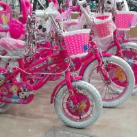 دوچرخه ۱۲و ۱۶ و۲۰ صورتی دخترانه