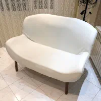 مبل چرمی سفید