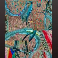 دوچرخه 24 آساک رینگ اسپرت فرمان کاوا