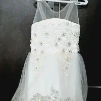 لباس عروس دخترانه خیلی زیبا