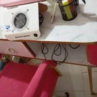 میز صندلی ناخن