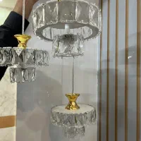 لوستر سقفی کریستالی