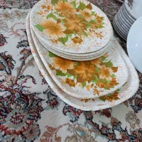 ظروف چینی گل سرخی زرین|ظروف سرو و پذیرایی|کرمانشاه, |دیوار