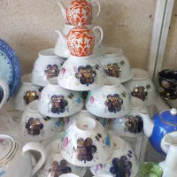 بارفتن طلایی|ظروف سرو و پذیرایی|کاشان, نوش آباد|دیوار