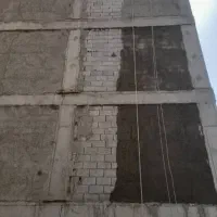 اجرای سیمانکاری نما با طناب (راپل)بدون داربست