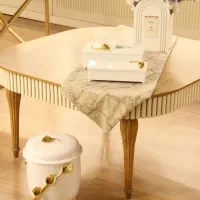 سطل و دستمال خمره ای گل لیلیوم