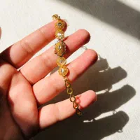 دستبند طلا نو اجرت ۱۰ درصد