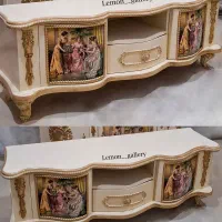 آینه کنسول و میزتلوزیون و بوفه|بوفه، ویترین، کنسول|تبریز, |دیوار