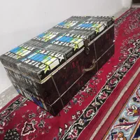 جعبه چوبی و فلزی