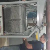 تعمیر ونصب انواع پکیج های زمینی