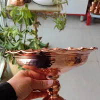 کاسه پایه دار مسی