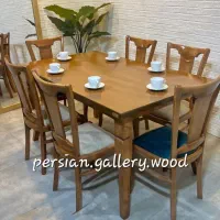 فِرِدِریکا میز غذاخوری مارال باجزئیات اروپایی|میز و صندلی غذاخوری|تهران, ظفر|دیوار