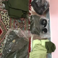 لباس سربازی نو همراه با پوتین و اورکت