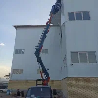 بالابر،سبد،بسکت،جرثقیل ۱۴ متری