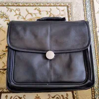 کیف لپتاپ دل تمام چرمی اصل برند dell