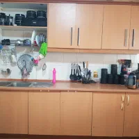 فروش کابینت تمام ام دی اف وسینک و هود سالم