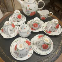 چایخوری انتیک ورسا طلاکوب