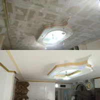 نقاش،نقاشی ساختمان،رنگ آمیزی ساختمان|خدمات پیشه و مهارت|هشتگرد, شهرک راه آهن|دیوار