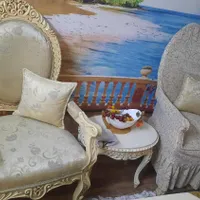 مبل مبلمان استیل چوب گردو|مبلمان خانگی و میز عسلی|رودسر, |دیوار