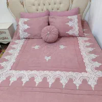 رو تختی دونفره کتان ترک درحدنو