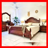 سرویس تخت خواب (kaji ماهگونی)