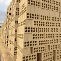 اجرای نمای آجر لفتون ،ده سوراخ ،بهمن