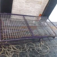 دوعددقفس برای مرغ وپرنده ومقداری اهن همگی کیلو۳۰|لوازم جانبی حیوانات|اسفراین, |دیوار