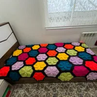 پتو دست بافتسه بعدی یک نفره