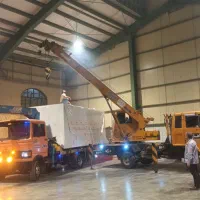 جرثقیل جهت کار در تاکستان وحومه|خدمات حمل و نقل|تاکستان, |دیوار