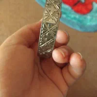 النگو با لعاب نقره ۱۰۰ سال پیش|کلکسیون اشیاء عتیقه|ینقاق, |دیوار