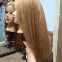 کله مانکن مناسب شینیون وبافت  + پایه گیره‌ای