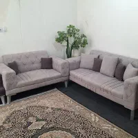معاوضه با مبل ال رنگ طوسی