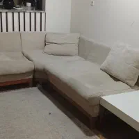 مبل ال هفت نفره|مبلمان خانگی و میز عسلی|باغ ملک, |دیوار