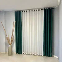 پـرده دوخته شده و نصب اسان