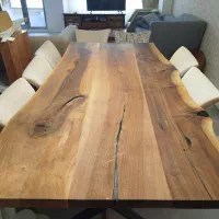 میز چوب گردو ورزین ۸نفره|میز و صندلی غذاخوری|مشهد, الهیه|دیوار