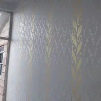 نقاش سختمان و طرح کاغذدیواری