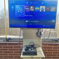 ps4 به همراه تلویزیون