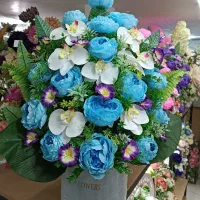 باکس گل مصنوعی ارکیده و پیونی|گل مصنوعی|تبریز, |دیوار