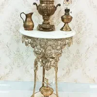 /کادویی انواع/میز عسلی برنز/گلدون برنز /|میز تلفن|قم, نخودی|دیوار